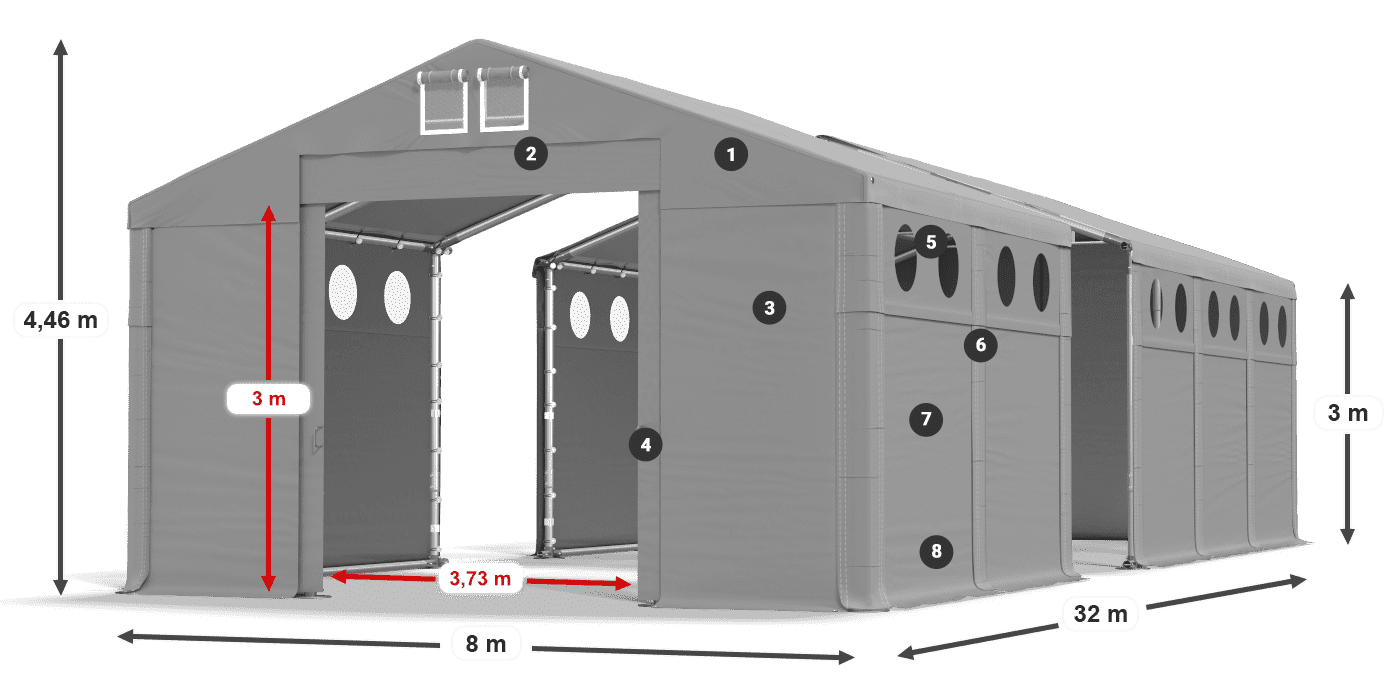 MFRO 620 PVC legend 3m