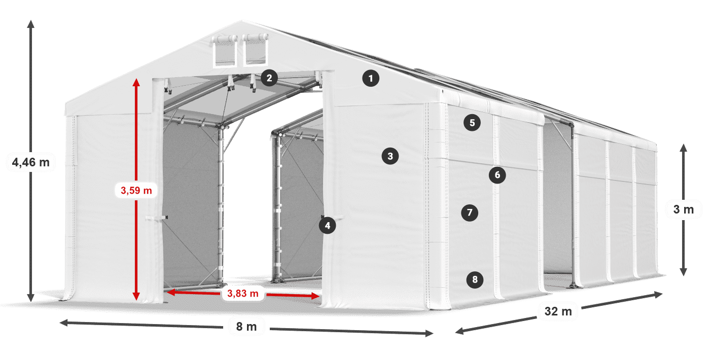 MMST 580 PVC legend 3m