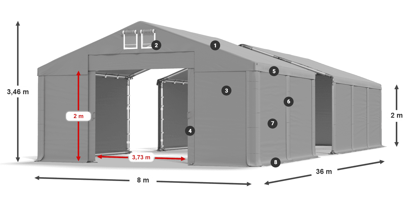 MMS 580 PVC legend 2m