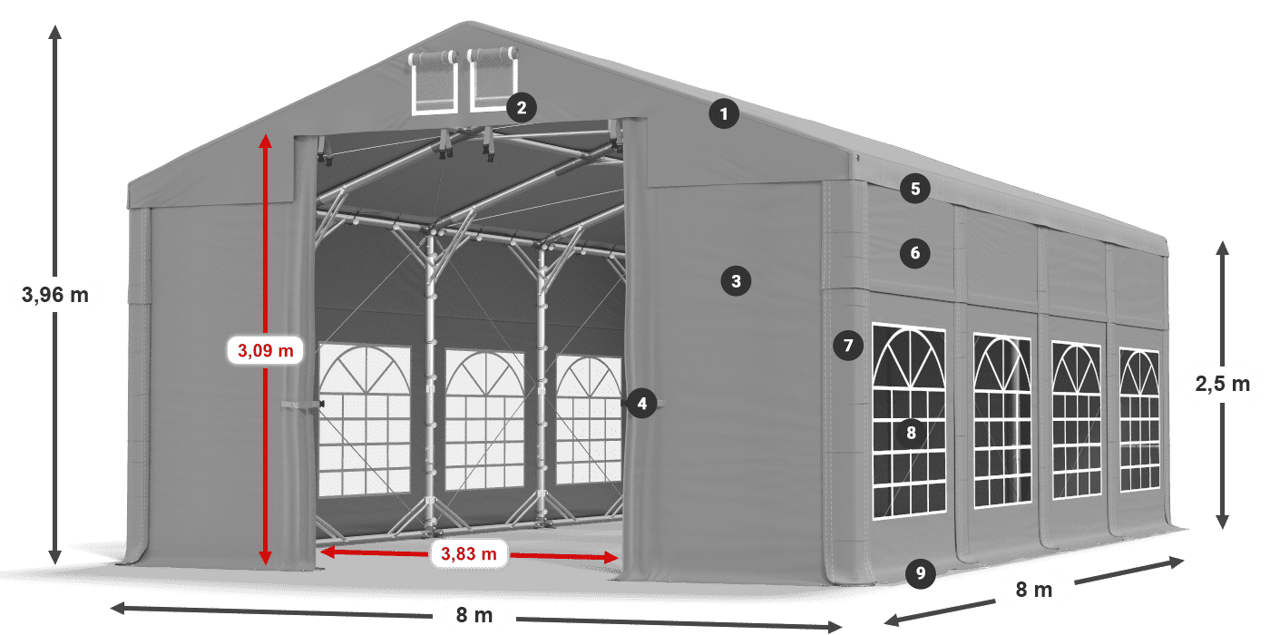 IMS 580 PVC legend 2.5m