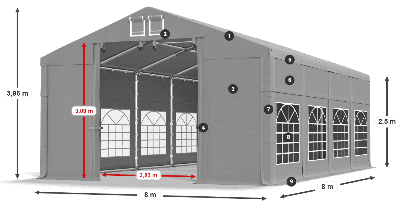 IMS 580 PVC legend 2.5m