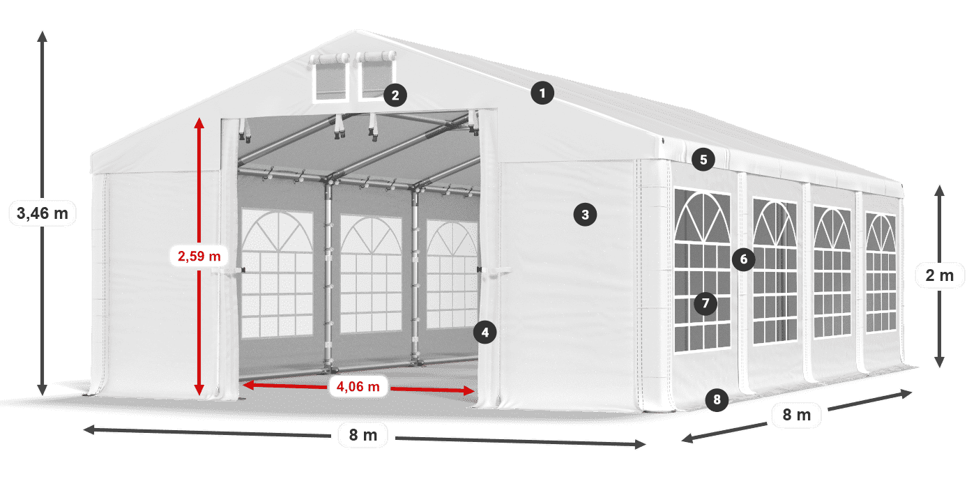 ISD 560 PVC legend 2m