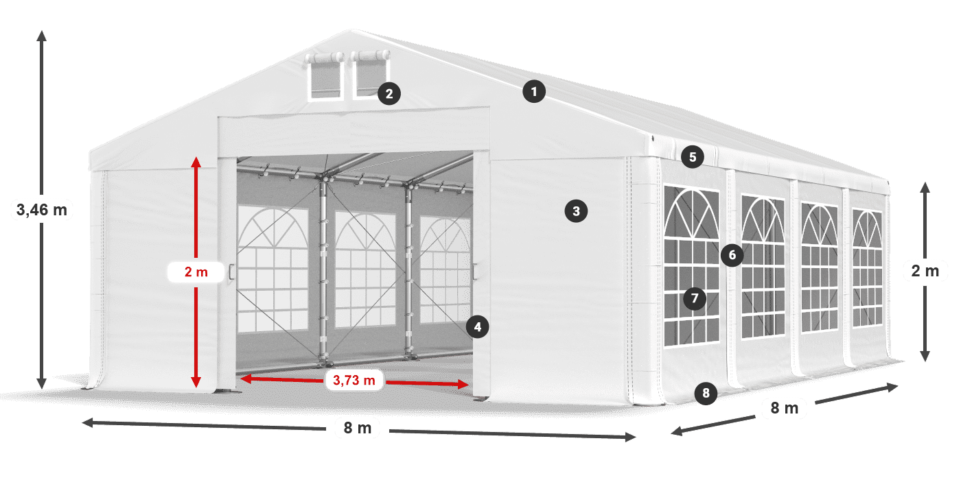 ISD 560 PVC legend 2m