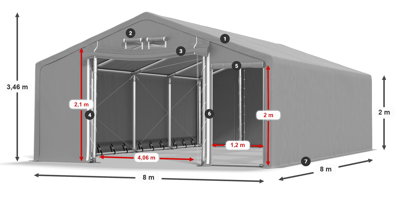 SFR 600 PVC legend
