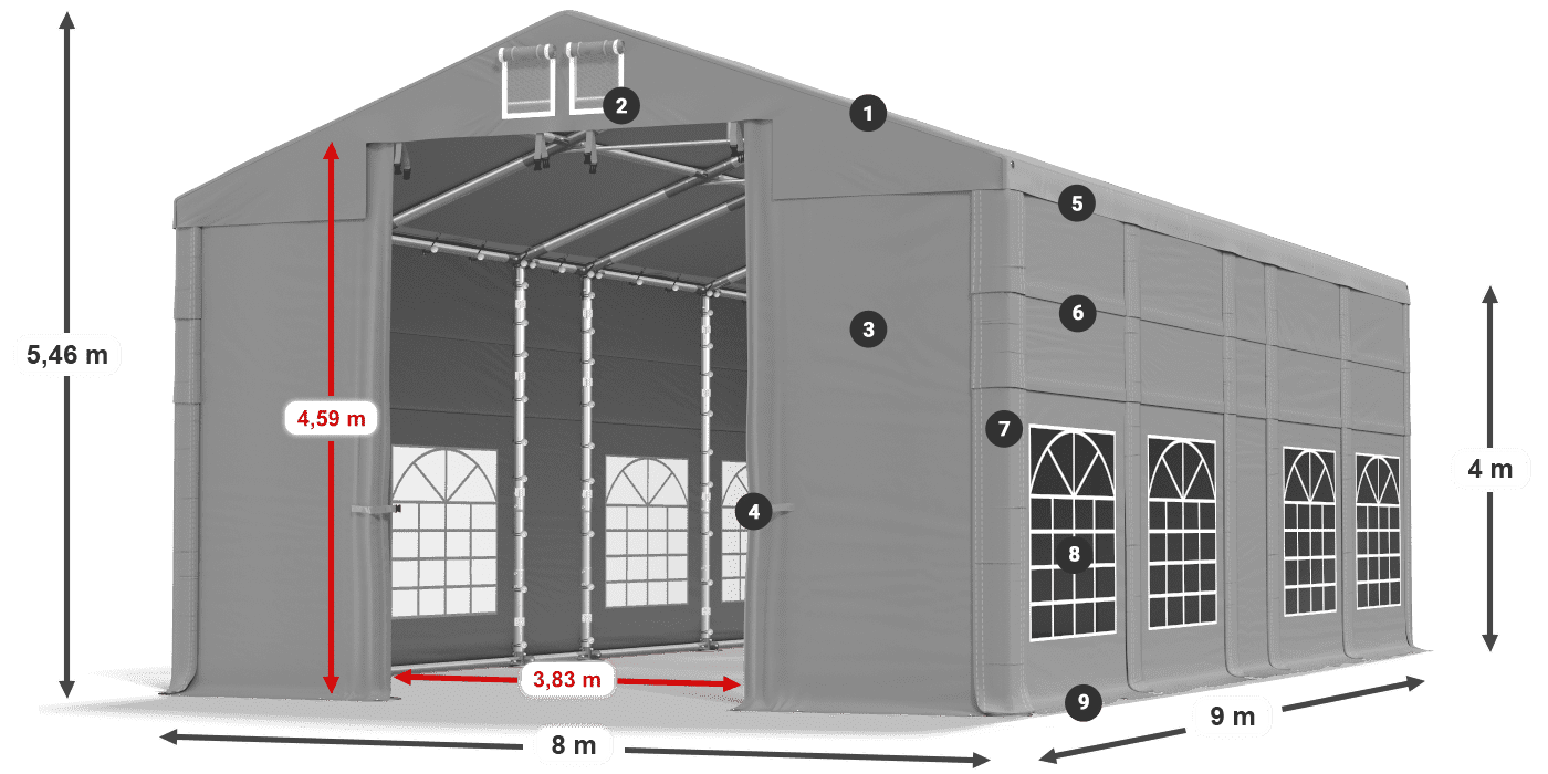 IMS 580 PVC legend 4m
