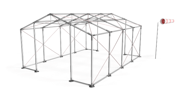 Roof and side tensions