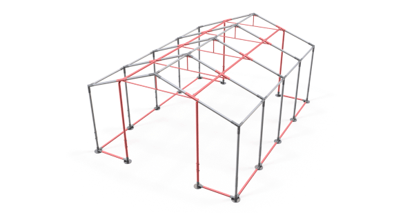 Roof and floor structure