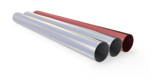 Thick pipes, diameter 50 mm